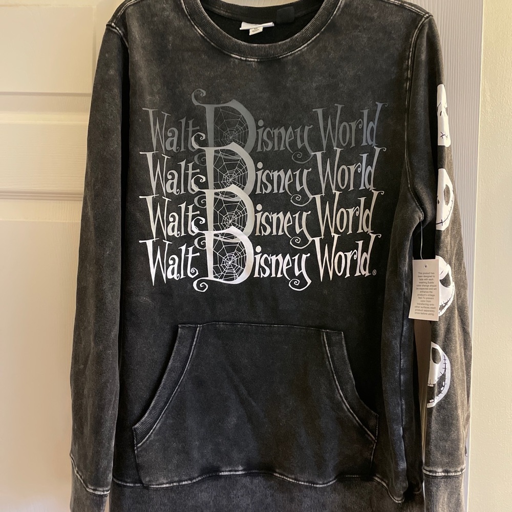 NWT HARD TO FIND WDW JACK SKELETON LONG SLEEVE